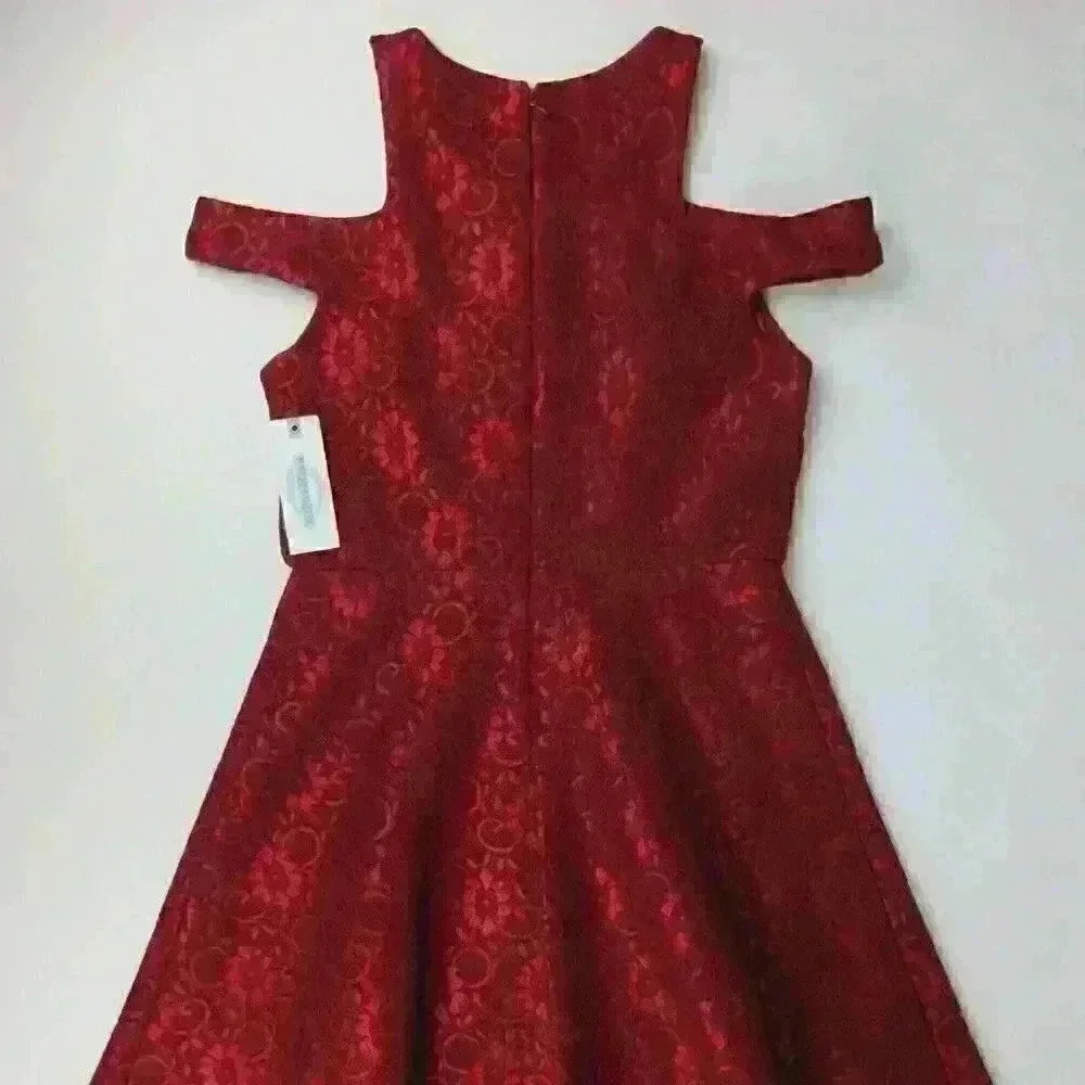 NEW! PROSECCO Women’s 10 & 12 Floral Lace Dress NWT $148 - Picture 3 of 4